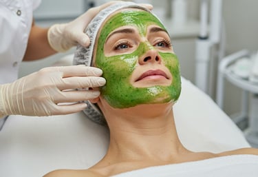 Chemical Peel: Algae Green Peel - Beauty Bloom Collective Mississauga