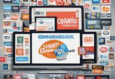 A developer working on a laptop with code on the screen in a dimly lit room.