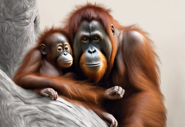 a man running up a mountain with a sky background