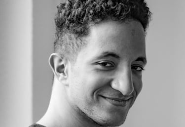 a man with a smile on his face