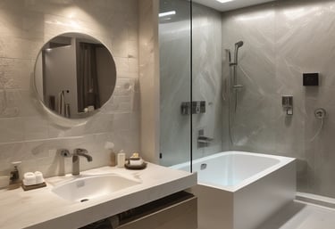 Moderní koupelna novostavba 