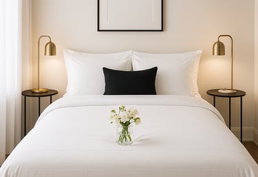 Ménage Airbnb à Cannes - lit propre et préparé