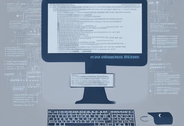 A professional designer working on a clear product manual layout on a computer screen.