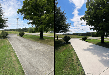 Concrete cleaning