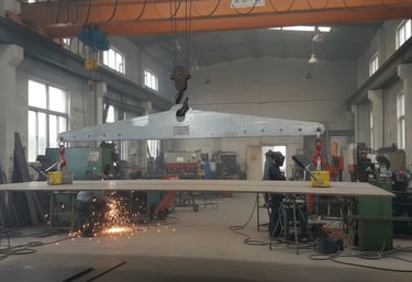 Lift Magnet on Spreader Beam In-use