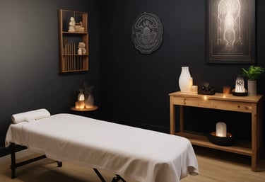 A serene spa environment showcasing relaxation and wellness.