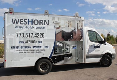 Local handyman and licensed contractor working on home repairs