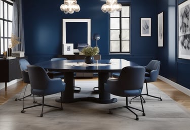 black blue and yellow textile