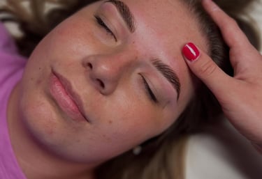 brows by esthetician mallory at Meraki and Co salon and spa