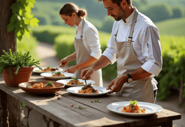 chef matrimonio villa Italia Marche