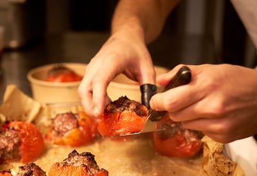 Reportage photo corporate de gestes métiers pour un restaurant à Paris.