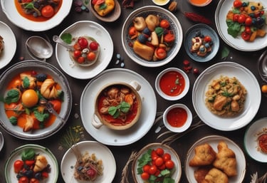 A happy woman preparing a healthy meal in a bright kitchen.