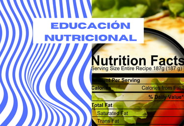 Aprende a mejorar tus hábitos alimenticios con nuestro servicio de educación nutricional en Granada, Almería o a través de co
