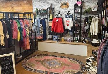 boutique at Meraki and Co salon and spa and boutique in Greer sc