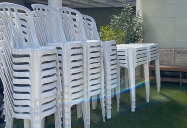 Locação de mesas para eventos na Zona Norte de São Paulo