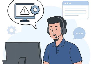 Hỗ trợ vấn đề liên quan đến máy tính, máy in