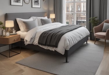 A cozy, freshly renovated living room ready for new tenants.