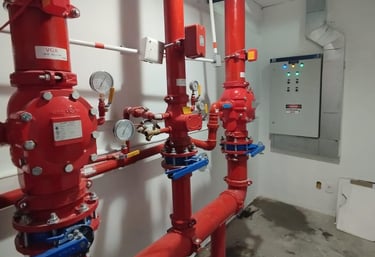 Instalação de Equipamentos Contra Incêndio e Pânico.