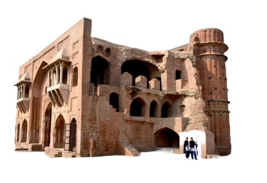 An image showing Gateway of Old Mughal Sarai