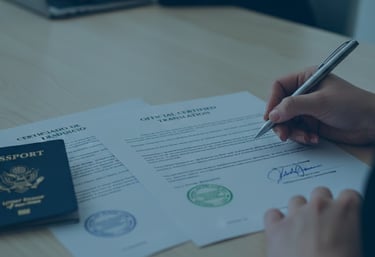 Traducción de documentos español ingles / inglés español Migratfin Solutions