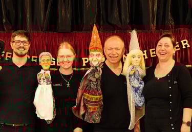 Familie Nolting das Team vom Staufenberger Puppentheater