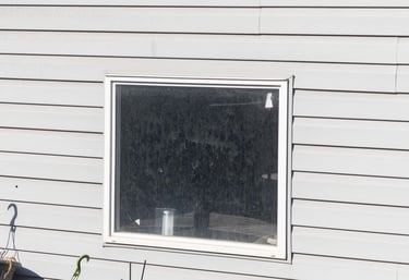 Dirty Residential Window