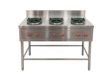 Thai Stove 3 Burners เตาไทย 3 หัว KB-5 สแตนเลส 304 Made to Order
