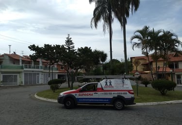 carro da suprema desentupidora