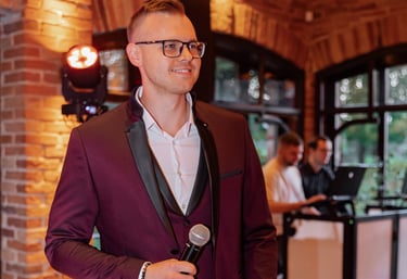 Renginių vedėjas Arjuš Kuranovič veda vestuves Vilniuje