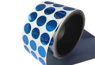 Opticgram custom holographic security seals