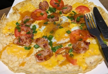 Pancake Lao Sausages