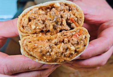 burrito boeuf tomate diete