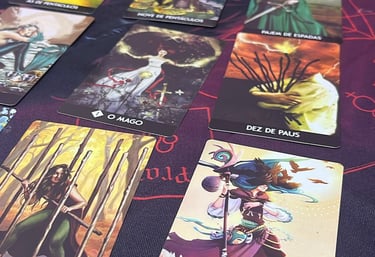 Leitura de Tarô Cigano e Tarô dos Anjos