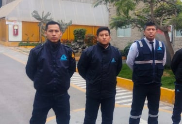 Agentes Seguridad Plantas Industriales siempre atentos