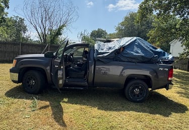 Yard waste removal and gutter cleaning with seasonal cleanup services in Southern Maryland provided 