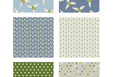 collection of repeating surface patterns