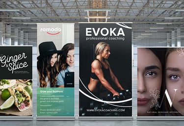 Rollup banners for events printing needs