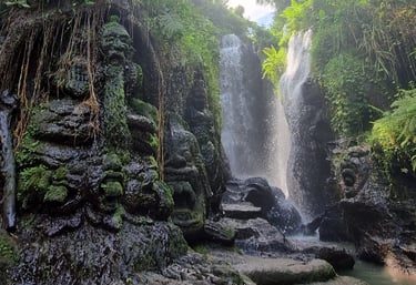 sacred waterfall