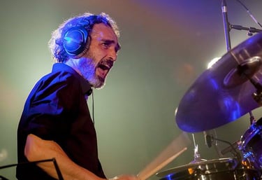Philippe Laurent batteur Maniwata Gospel & Soul Touraine