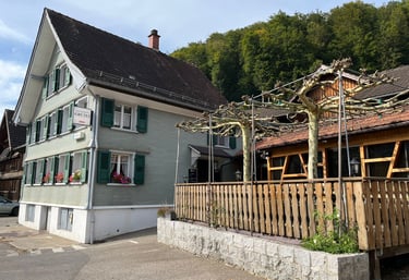 Aussenansicht Restaurant Grütli Rindal