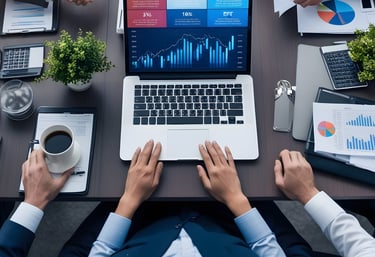Ranking website through SEO service by GlacioTech