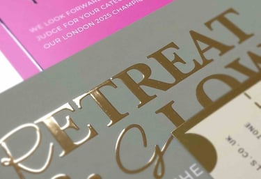 Fast turn around service for personalised print by Sketches Agency London
