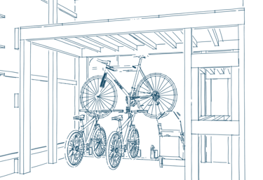 Mezzanine sur mesure installée dans un appartement ou un garage à Courbevoie ou Colombes, solution