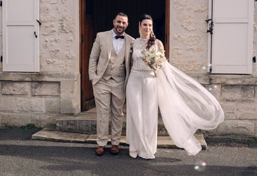 photographie mariées mairie de Liancourt Saint Pierre dans l'Oise par Studio Archydia