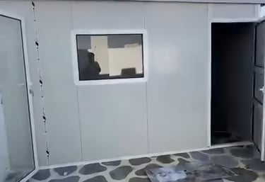 غرفة ساندويش بانل جاهزة بعزل حراري في الرياض