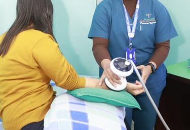 a nurse in scrubs and a nurse in scrubs