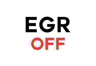 egr off