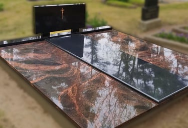 Kapavietės dengimas akmens plokštėmis