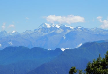The snow of the Sierra Nevada of Santa Marta