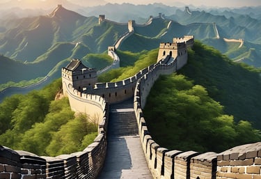 a person standing on top of a mountain at sunset